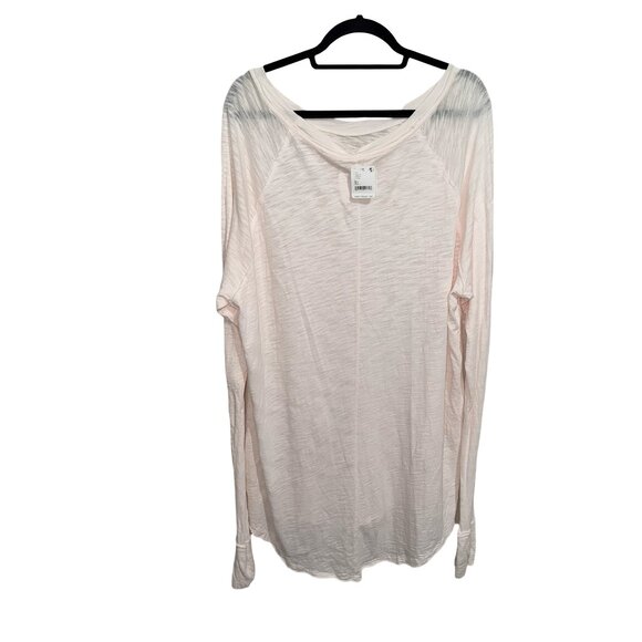 We The Free Women's Arden Long Oversize Sleeve T-Shirt - Dreamt Kiss Sz XL NWT - Picture 6 of 13